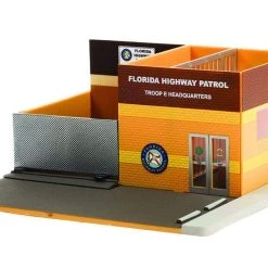 Greenlight 57091 Polizeistation "Florida Highway Patrol" Hot Pursuit Maßstab 1:64 Gebäude