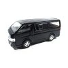 BM Creations 64B0145 Toyota Hiace (KDH200V) Schwarz 2015 (LHD) Maßstab 1:64 Modellauto