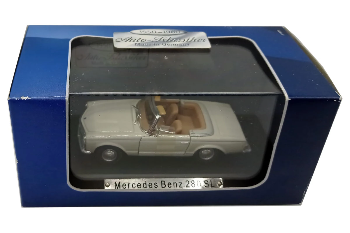 Sonstige NOS! Atlas 7129106 Mercedes Benz 280 SL Beige 1968 Maßstab 1:43 Modellauto 2 Sonstige NOS! Atlas 7129106 Mercedes Benz 280 SL Beige 1968 Maßstab 1:43 Modellauto - Image 2