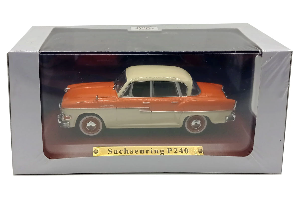 Sonstige Atlas 7130108 Sachsenring P240 Orange/creme 1958 Maßstab 1:43 Modellauto (NOS) 2 Sonstige Atlas 7130108 Sachsenring P240 Orange/creme 1958 Maßstab 1:43 Modellauto (NOS) - Image 2