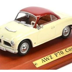 Sonstige NOS! Atlas 7130116 AWZ P70 Coupe Creme/rot 1957 Maßstab 1:43 Modellauto