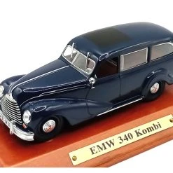 Sonstige Atlas 7130128 EMW 340 Kombi Dunkelblau Maßstab 1:43 Modellauto (NOS)