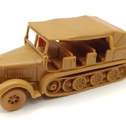 NOS! Herpa 744188 Zugmaschine 8 "Krauss Maffei" Hellbraun Maßstab 1:87 Modellauto