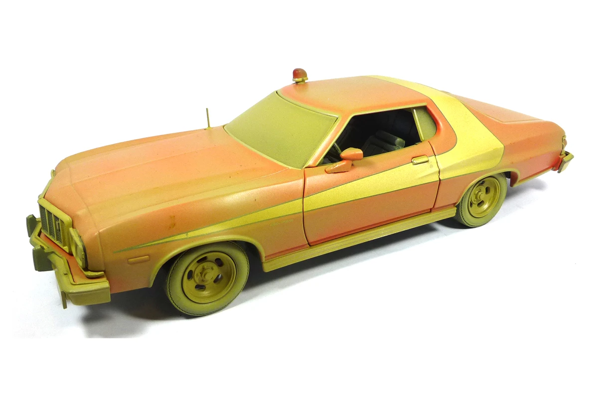 Greenlight 84121 Ford Gran Torino "Starsky & Hutch" Weathered Version 1976 Maßstab 1:24 Modellauto 1 Greenlight 84121 Ford Gran Torino "Starsky & Hutch" Weathered Version 1976 Maßstab 1:24 Modellauto