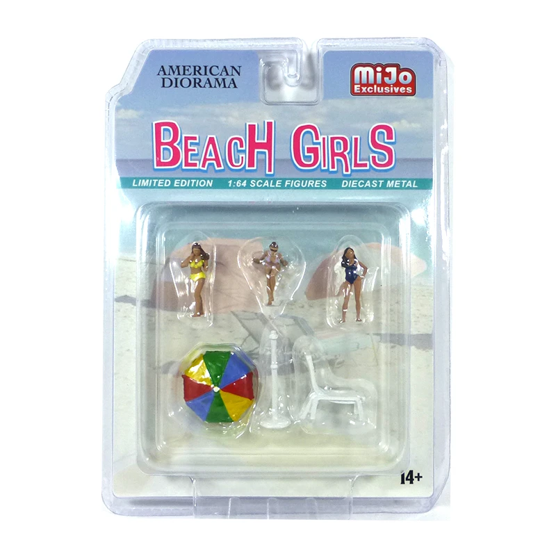 American Diorama AD76481 Figurenset "Beach Girls" Mijo Exclusives Maßstab 1:64 1 American Diorama AD76481 Figurenset "Beach Girls" Mijo Exclusives Maßstab 1:64