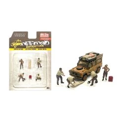 American Diorama AD76492 Figurenset "Off Road Adventure" Mijo Exclusives Maßstab 1:64