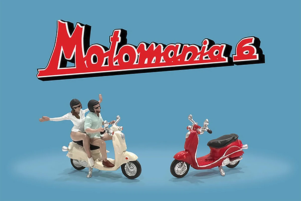 American Diorama AD76515 Figurenset "Motomania 6" Mijo Exclusives Maßstab 1:64 2 American Diorama AD76515 Figurenset "Motomania 6" Mijo Exclusives Maßstab 1:64 - Image 2