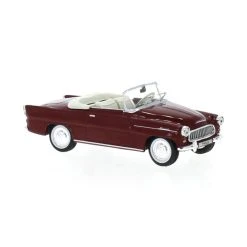 IXO Models CLC388 Skoda Felicia Cabrio Dunkelrot 1964 Maßstab 1:43 Modellauto