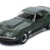 IXO Models CLC414 Chevrolet Corvette C3 Custom Grün Metallic 1972 Maßstab 1:43 Modellauto