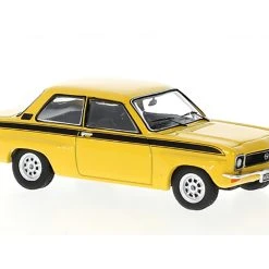 IXO Models CLC418 Opel Ascona A "Tuning" Gelb 1973 Maßstab 1:43 Modellauto