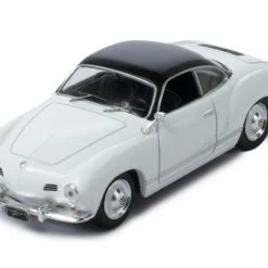 IXO Models CLC421 VW Karmann Ghia Coupe Weiss/schwarz 1958 Maßstab 1:43 Modellauto
