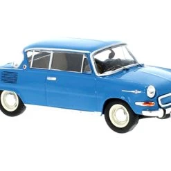 IXO Models CLC432 Skoda 1000 MBX Blau 1966 Maßstab 1:43 Modellauto