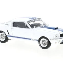 IXO Models CLC438 Ford Mustang Shelby GT 350 Weiss/blau 1965 Maßstab 1:43 Modellauto