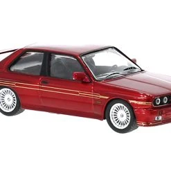 IXO Models CLC453 BMW Alpina B6 3.5S Metallic Rot Mit Dekor 1989 Maßstab 1:43 Modellauto
