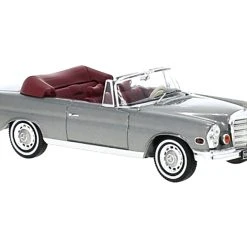 IXO Models CLC457 Mercedes Benz 280 SE (W111) Grau Metallic 1969 Maßstab 1:43 Modellauto