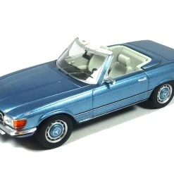IXO Models CLC458 Mercedes Benz 280SL (R107) Hellblau Metallic 1979 Maßstab 1:43 Modellauto