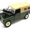Sonstige Eagle Collectibles Land Rover Serie III 109 Soft Top Grün/beige Maßstab 1:18 Modellauto (NOS)
