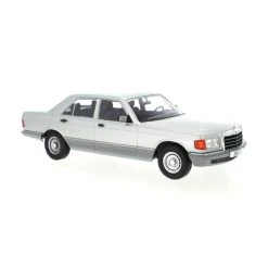 Modelcar Group Modelcar MCG18185 Mercedes Benz S-Klasse (W126) Silber 1979 Maßstab 1:18 Modellauto