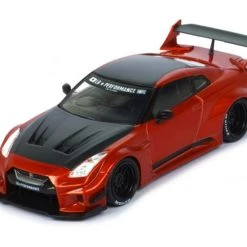 IXO Models MOC313 Nissan 35GT-RR LBWK Metallic Rot/schwarz 2019 Maßstab 1:43 Modellauto