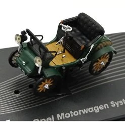 Sonstige Gebraucht NOS! Atlas Opel Motorwagen System Lutzmann Grün 1899 Maßstab 1:43 Modellauto