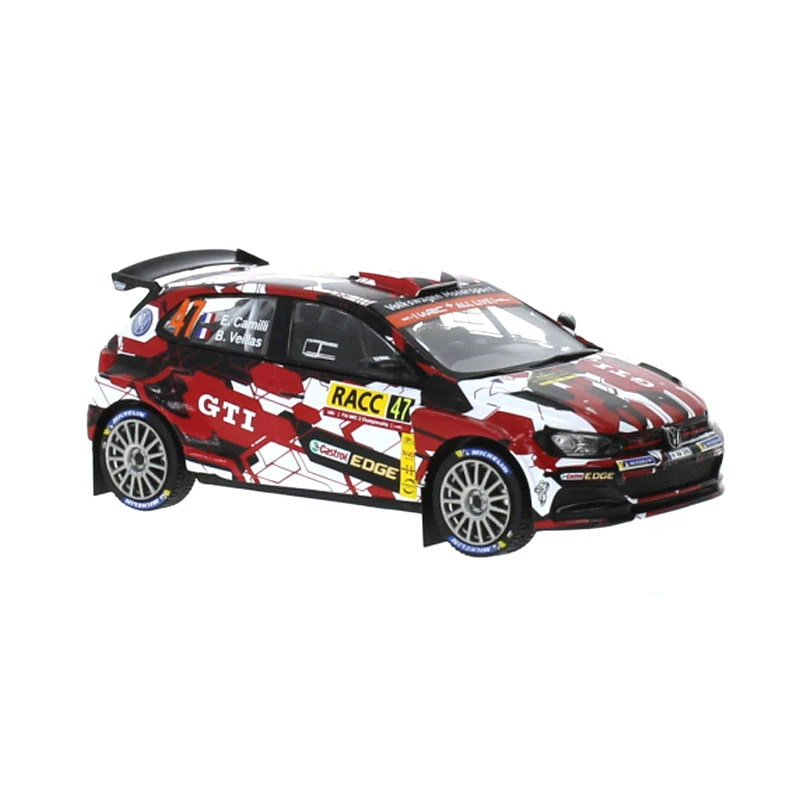 IXO Models RAM741 VW Polo GTI R5 #47 Catalunya 2018 Maßstab 1:43 Modellauto 1 IXO Models RAM741 VW Polo GTI R5 #47 Catalunya 2018 Maßstab 1:43 Modellauto