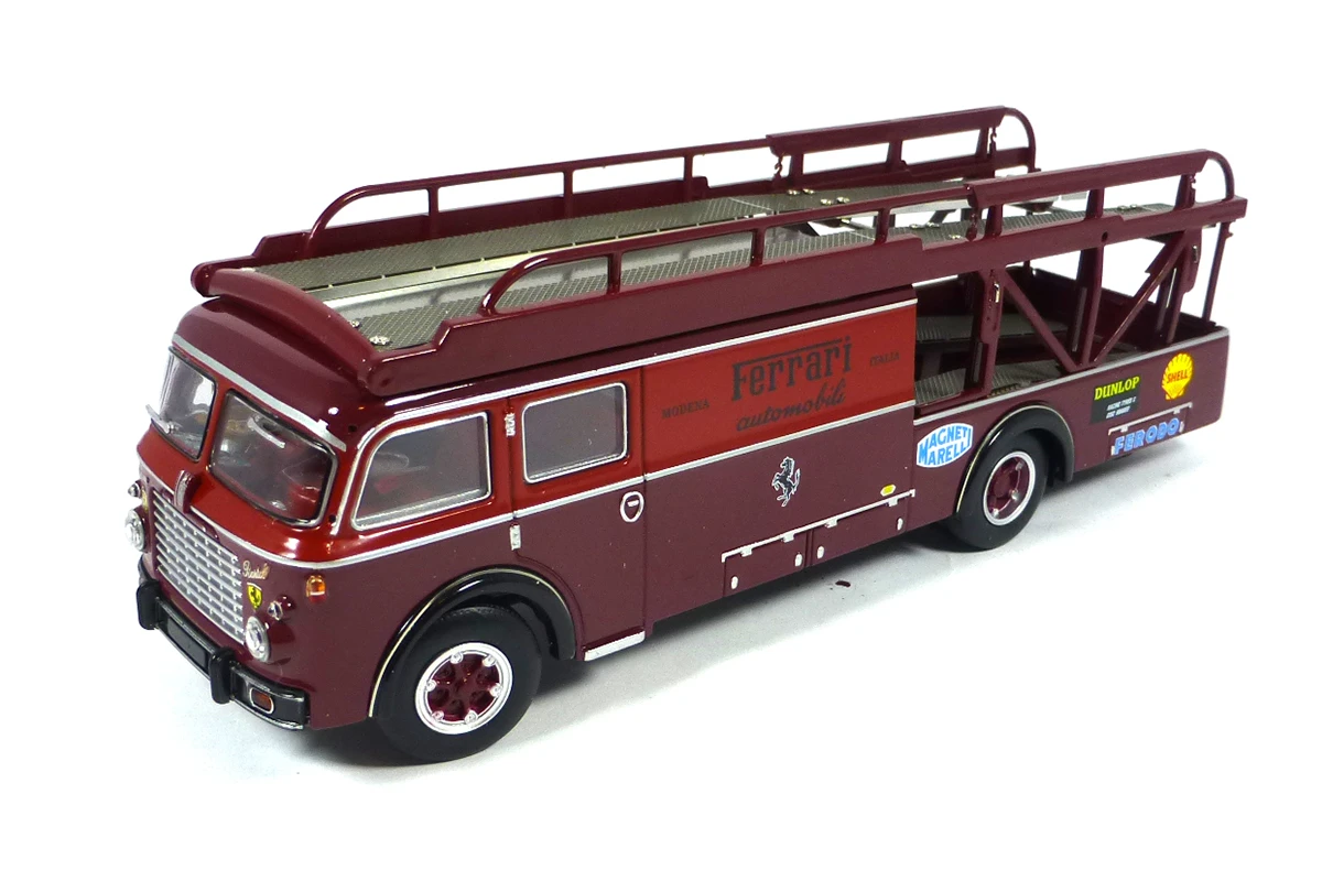 Sonstige Stance Hunters Fiat 642 Renntransporter "Ferrari Automobili" Dunkelrot 1957 Maßstab 1:64 Modellauto 1 Sonstige Stance Hunters Fiat 642 Renntransporter "Ferrari Automobili" Dunkelrot 1957 Maßstab 1:64 Modellauto