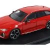 Sonstige Stance Hunters Audi RS6 Avant (C8) Mit Dachbox Rot Limitiert High REV Series Resin Maßstab 1:64 Mode