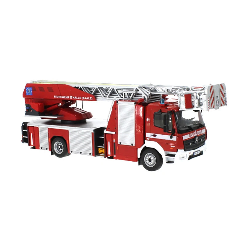 IXO Models TRF024 Mercedes Benz Atego DLA (K) 23/12 Metz "Feuerwehr Halle" Rot Maßstab 1:43 Modellau 1 IXO Models TRF024 Mercedes Benz Atego DLA (K) 23/12 Metz "Feuerwehr Halle" Rot Maßstab 1:43 Modellau
