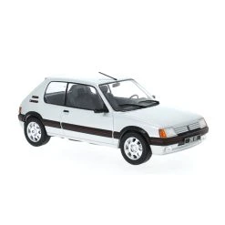 Whitebox WB124063 Peugeot 205 GTI Silber Maßstab 1:24 Modellauto