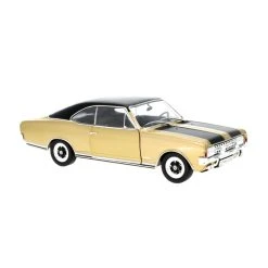 Whitebox WB124105 Opel Commodore A GS/E Coupe Gold/schwarz Maßstab 1:24 Modellauto