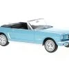 Whitebox WB124119 Ford Mustang Convertible Türkis Metallic 1965 Maßstab 1:24 Modellauto