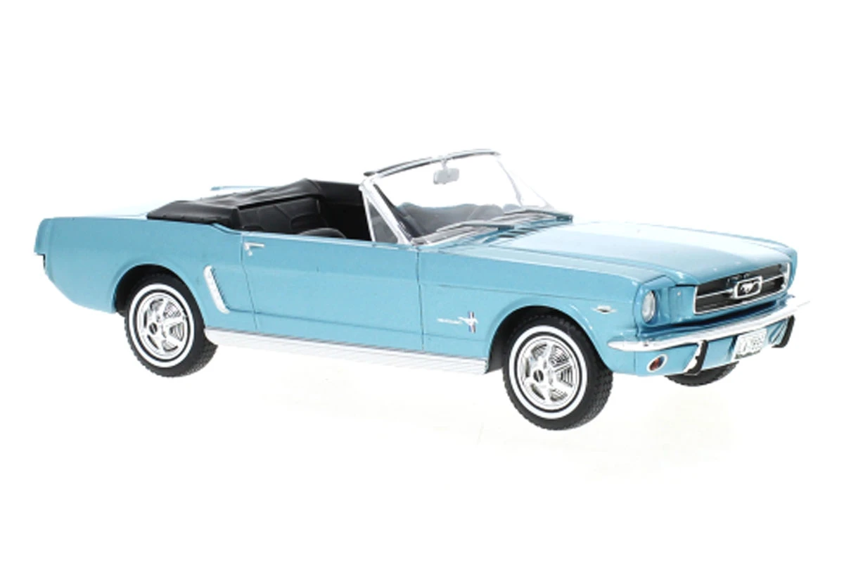 Whitebox WB124119 Ford Mustang Convertible Türkis Metallic 1965 Maßstab 1:24 Modellauto 1 Whitebox WB124119 Ford Mustang Convertible Türkis Metallic 1965 Maßstab 1:24 Modellauto