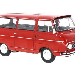 Whitebox WB124122 Skoda 1203 Kleinbus Rot 1968 Maßstab 1:24 Modellauto