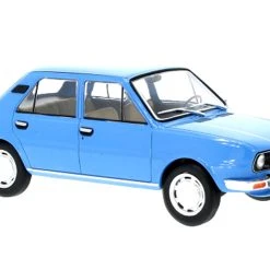 Whitebox WB124140 Skoda 105L Blau 1976 Maßstab 1:24 Modellauto