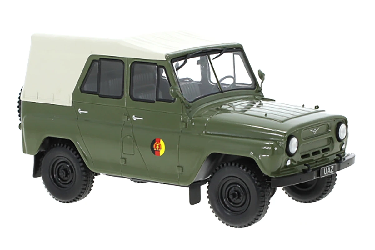 Whitebox WB124143 UAZ 469 NVA Geländewagen Olivegrün 1975 Maßstab 1:24 Modellauto 1 Whitebox WB124143 UAZ 469 NVA Geländewagen Olivegrün 1975 Maßstab 1:24 Modellauto