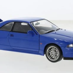 Whitebox WB124172 Nissan Skyline GT-R (R33) Blau (RHD) 1997 Maßstab 1:24 Modellauto