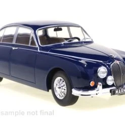 ***Whitebox WB124201 Jaguar MKII Dunkelblau 1960 Maßstab 1:24 Modellauto