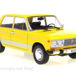 ***Whitebox WB124202 Lada 1600 LS Gelb 1976 Maßstab 1:24 Modellauto