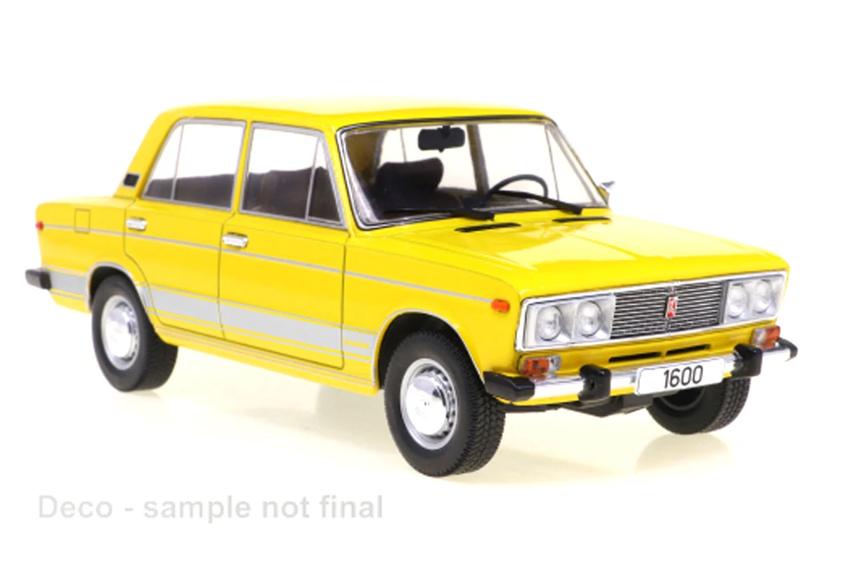 ***Whitebox WB124202 Lada 1600 LS Gelb 1976 Maßstab 1:24 Modellauto 1 ***Whitebox WB124202 Lada 1600 LS Gelb 1976 Maßstab 1:24 Modellauto