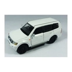 BM Creations 64B0039 Mitsubishi Pajero Weiss Maßstab 1:64 Modellauto