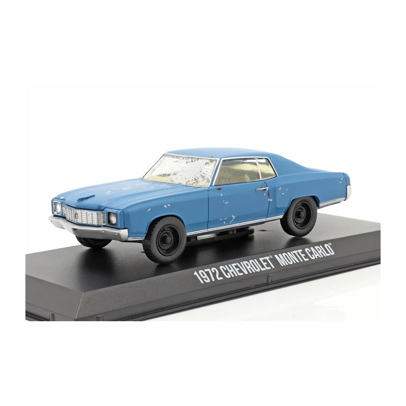 Greenlight 86564 Chevrolet Monte Carlo Matt Blau 1972 Maßstab 1:43 Modellauto 1 Greenlight 86564 Chevrolet Monte Carlo Matt Blau 1972 Maßstab 1:43 Modellauto