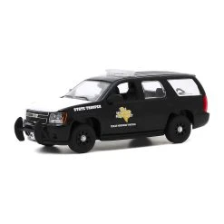 Greenlight 86184 Chevrolet Tahoe "State Trooper" Schwarz/weiss 2010 Maßstab 1:43 Modellauto