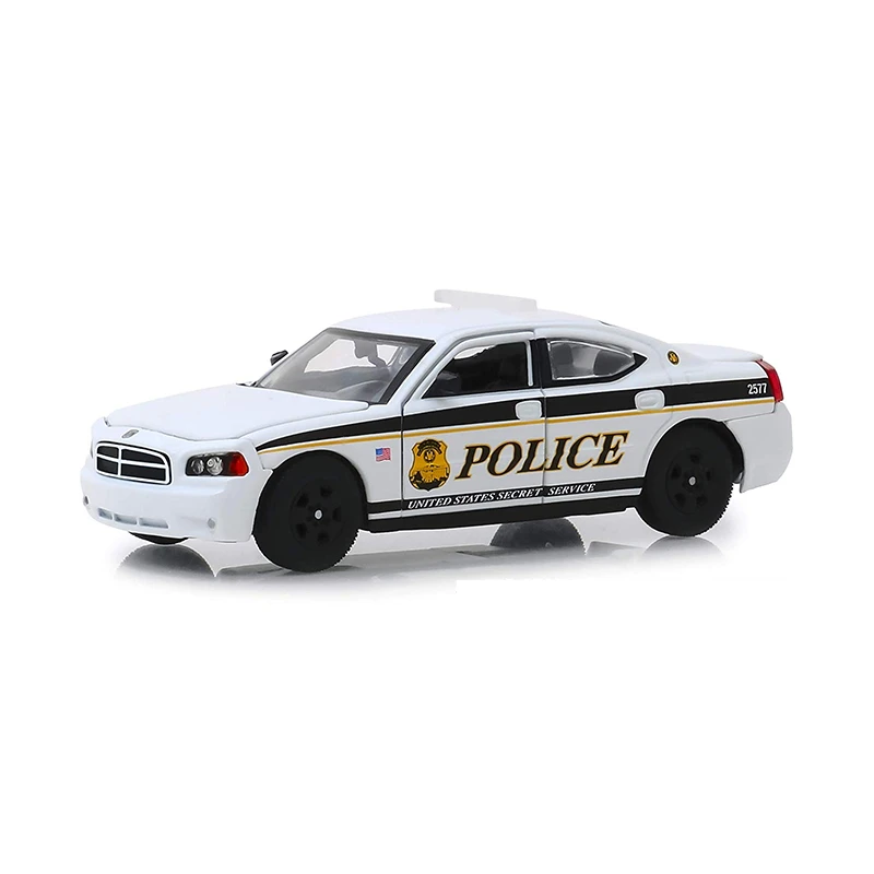 Greenlight 86171 Dodge Charger Pursuit Weiss/schwarz 2006 - U.S. Secret Service Maßstab 1:43 Modella 1 Greenlight 86171 Dodge Charger Pursuit Weiss/schwarz 2006 - U.S. Secret Service Maßstab 1:43 Modella