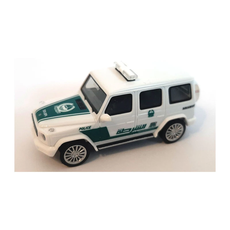 Herpa 095082 Mercedes Benz G-Klasse "Polizei Dubai" Weiss/grün Maßstab 1:87 Modellauto 1 Herpa 095082 Mercedes Benz G-Klasse "Polizei Dubai" Weiss/grün Maßstab 1:87 Modellauto